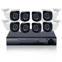 Kit Camera de Segurança AHD-04SJ24-100 / 4 Cameras / 3.6MM / 5MP / Full HD