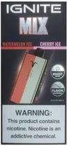 Vape Descartável Ignite Mix Watermelon Ice/Cherry Ice 40000 Puffs