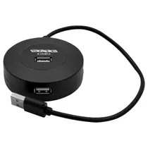 Sate A-HUB12 Hub 4PORTAS 2.0 Black