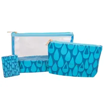 Neceser Bolsa de Maquiagem e Cosméticos Jogo 3Pç