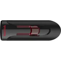 Pendrive Sandisk Z600 Ultra Cruzer Glide 256 GB - Preto/Vermelho (SDCZ600-256G-G35)