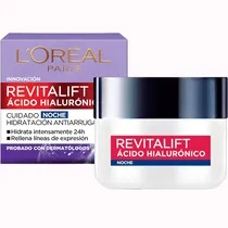Creme Hidratante Facial Noite L'Oréal Revitalift com Ácido Hialurônico 50ML
