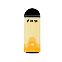 Vaper Life Pod Eco 2 Cartridge 10000 Puffs 5% Nicotina - Peach Mango