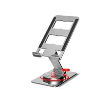 Soporte p/Celular Sate A-CP25A Giratorio 360 Aluminio