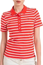 Camisa Polo Tommy Hilfiger WW0WW39530 0EV - Feminina