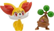 Pokemon Battle Figure Pack Fennekin + Bonsly Jazwares - PKW3012