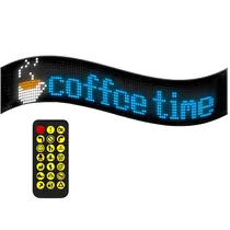 Painel LED Colorido Satellite A-MP27 16 X 96 CM - Preto