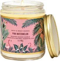 Vela Aromática Bath & Body Works Pink Watermelon - 198G
