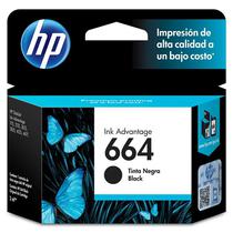 Cartucho HP 664 F6V29AL para Impressora HP  Preto