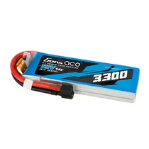Gens Ace 11.1V 3300MAH 45C 3S G-Tech XT60 Plug EC3/Deans Adapter