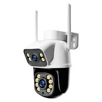 Câmera de Segurança Satellite A-CAM8008D 6MP Wifi - Branco
