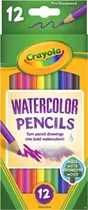 Lápis de Cor Crayola Watercolor Pencils 68-4302 (12 Unidades)