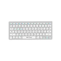 FTX Teclado BT FTXB1000 Ultra Slim Port Silver