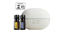 Doterra Medicamentos Difusor Pebble Con Capacidad de 100 ML Plastico Blanco