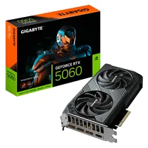 Placa de Vídeo Gigabyte Windforce Oc Nvidia Geforce RTX 5060 8GB GDDR7 - GV-N5060WF2OC-8GD