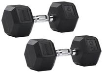 Halteres Rogue IP0509-35 Rubber Hex Dumbbell 35LB (Par)