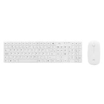 Kit Teclado e Mouse Mtek KM-5197W Sem Fio - Branco