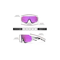 Oculos Kingseven N713 White Pink 958-C6