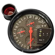 Relógio de RPM com Shift Light/5 Em 1/Efeito Carbono