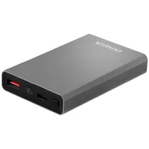 Carregador Portátil Aiwa AWPF10000/26 10.000 Mah Saídas USB e USB-C - Cinza/Preto