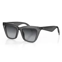 Oculos de Sol Feminino Daniel Klein DK4315-3 / Estilo Cat Eye - Preto Transparente