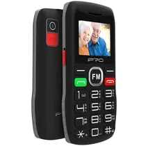 Celular Ipro F188 Dual Sim Tela de 1.8" Câmera/Rádio FM - Preto/Cinza