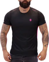 Camiseta Joog Infinit Preto/Rosa Masculina