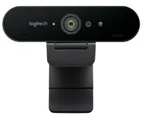 Câmera Webcam Logitech Brio 4K Pro 960-001105 Preto