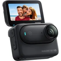 Câmera de Ação INSTA360 Go 3S Action Standard Bundle GO3S13 128 GB - Preto