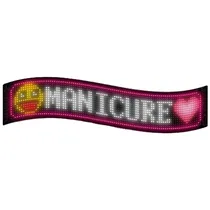 Painel LED Satellite A-MP28 - 19,2X89,8 - USB-C - RGB - Preto  Painel LED ...