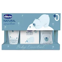 Chicco Cosmetica Set de Cosmética Baby Essential Natural Sensation Detalles En El Producto 100-150-200ML s/C