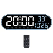 Relogio de Parede Sate AC-T7022 / Azul / Eletrico