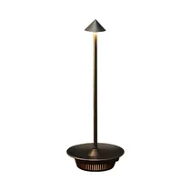 Lampara LED de Mesa Wilit N-W50-N RGB 3 Niveles de Brillo Bivolt Negro