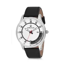 Relógio Analógico Masculino Daniel Klein Premium DK12232-1 - Preto e Prata