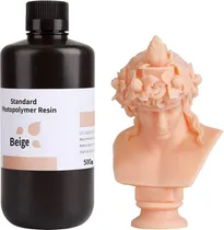 Resina Photopolymer para Impressora 3D Elegoo V1.0 Standard 500G - Beige