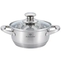 Panela Berlinger Haus Inox com Tampa 20CM