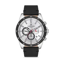 Relógio Analógico Masculino Daniel Klein Exclusive DK.1.12595-1 - Prata/Preto