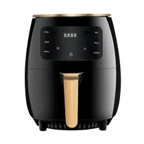 Fritadeira Elétrica Air Fryer World / 6 Litros / 2400W / 110V - Preto