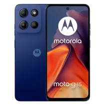 Celular Motorola Moto G15 XT-2521-3 128GB 8GB Ram Dual Sim Tela 6.72" - Azul (Caixa Slim)
