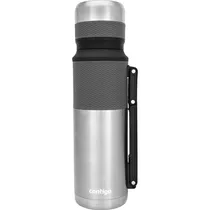 Garrafa Térmica Contigo Thermal Bottle com Alça Gunmetal - Prata 1.1L