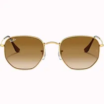 Óculos Ray Ban Unissex RB3548 001/51 51 - Ouro Polido