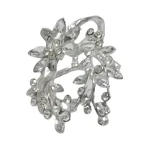 Anillo para Servilleta Concepts 411-335668 Plata