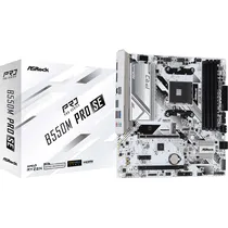 Placa Mãe Asrock B550M Pro Se AM4 DDR4 Micro ATX