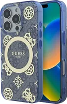 Capa Guess para iPhone 16 Pro GUHMP16LH4PYEEB - Blue