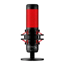 Microfone Hyperx Quadcast, PC, PS4, Mac, USB, Condensador, LED Vermelho, 4P5P6AA
