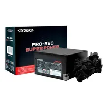 Fonte 650W Sate PRO650 12V ATX PFC Active Fonte 650W Sate PRO650 12V ATX PFC Active