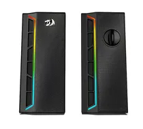 Speaker Gamer Redragon Calliope GS580 - USB/Aux - 10W - com RGB - Preto