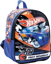 Mochila Hot Wheels Preto/Azul - 75137
