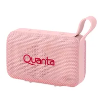 Speaker Quanta QTSPS80 - USB/Aux - Bluetooth - 8W - A Prova D'Água - Rosa
