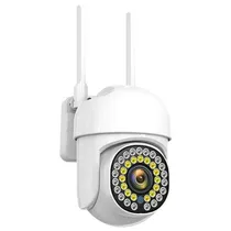 Mini Camera de Segurança Smart Wifi BS-XMDV36 / 5MP / com 2 Antenas / Wifi / HD / Microfone / Alarma / Detecção Humana / Visao Noturna / App Icsee - Branco